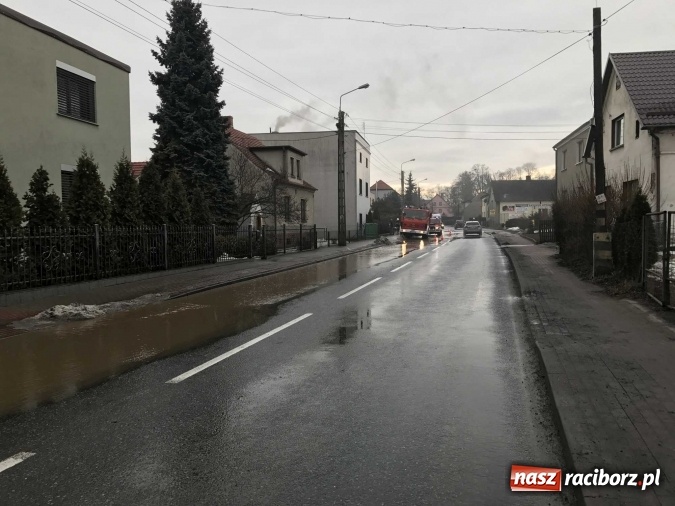Zdjęcie w galerii na portalu naszraciborz.pl: Roztopy podtopiły domy przy ulicy Starowiejskiej w Raciborzu FOTO I WIDEO wiadomości z regionu