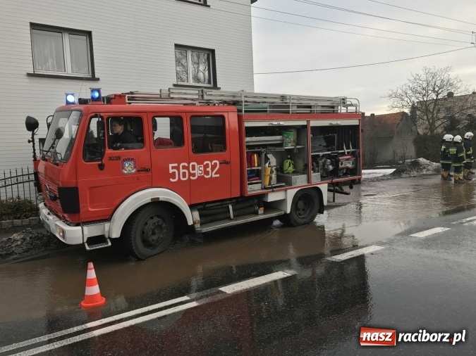 Zdjęcie w galerii na portalu naszraciborz.pl: Roztopy podtopiły domy przy ulicy Starowiejskiej w Raciborzu FOTO I WIDEO wiadomości z regionu