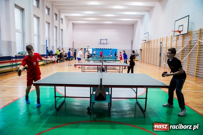 Zdjęcie w galerii na portalu naszraciborz.pl: Miejski finał podstawówek w tenisie stołowym wiadomości z regionu