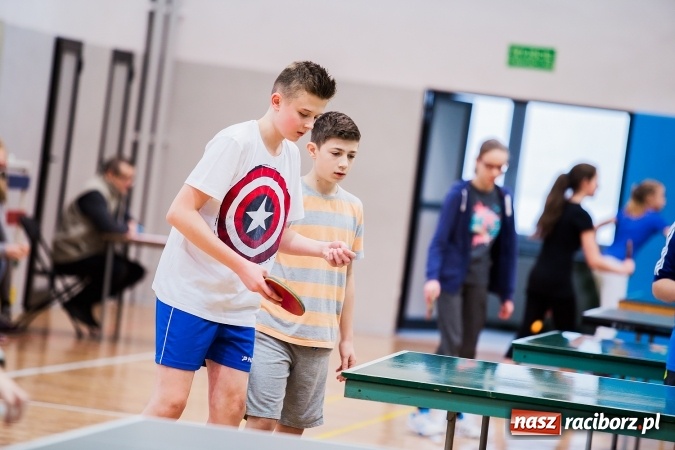 Zdjęcie w galerii na portalu naszraciborz.pl: Miejski finał podstawówek w tenisie stołowym wiadomości z regionu
