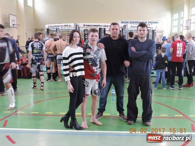 Zdjęcie w galerii na portalu naszraciborz.pl: Raciborzanie na lidze MMA w Świętochłowicach  wiadomości z regionu