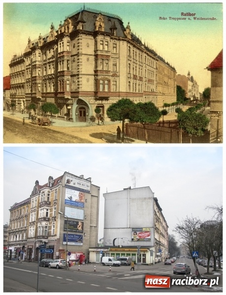 Zdjęcie w galerii na portalu naszraciborz.pl: Racibórz wczoraj i dziś w obiektywie Dawida Kukiełki. Jak to wyglądało dawniej a jak teraz wiadomości z regionu