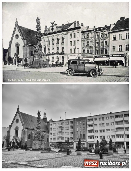 Zdjęcie w galerii na portalu naszraciborz.pl: Racibórz wczoraj i dziś w obiektywie Dawida Kukiełki. Jak to wyglądało dawniej a jak teraz wiadomości z regionu