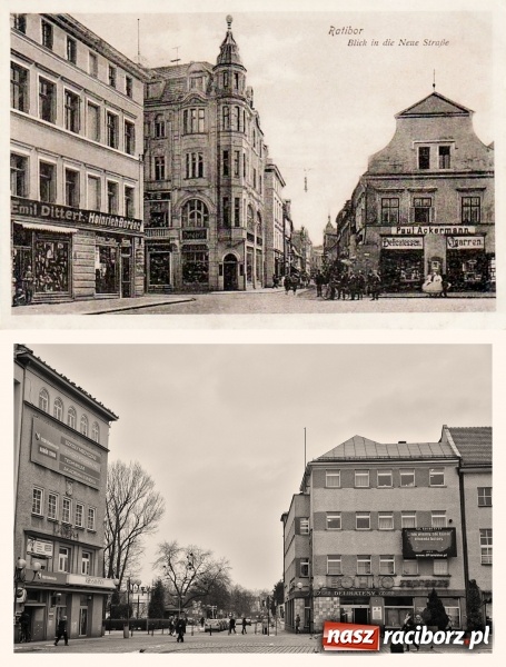 Zdjęcie w galerii na portalu naszraciborz.pl: Racibórz wczoraj i dziś w obiektywie Dawida Kukiełki. Jak to wyglądało dawniej a jak teraz wiadomości z regionu
