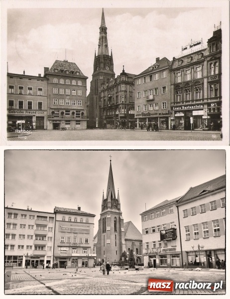 Zdjęcie w galerii na portalu naszraciborz.pl: Racibórz wczoraj i dziś w obiektywie Dawida Kukiełki. Jak to wyglądało dawniej a jak teraz wiadomości z regionu