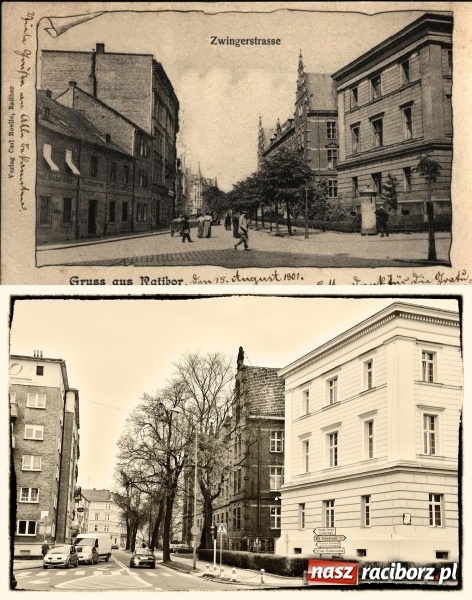 Zdjęcie w galerii na portalu naszraciborz.pl: Racibórz wczoraj i dziś w obiektywie Dawida Kukiełki. Jak to wyglądało dawniej a jak teraz wiadomości z regionu