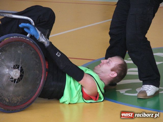 Zdjęcie w galerii na portalu naszraciborz.pl: Sprawni połamańcy czyli rugby na wózkach wiadomości z regionu