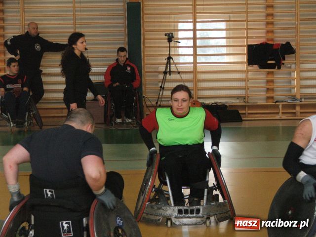 Zdjęcie w galerii na portalu naszraciborz.pl: Sprawni połamańcy czyli rugby na wózkach wiadomości z regionu