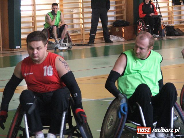 Zdjęcie w galerii na portalu naszraciborz.pl: Sprawni połamańcy czyli rugby na wózkach wiadomości z regionu