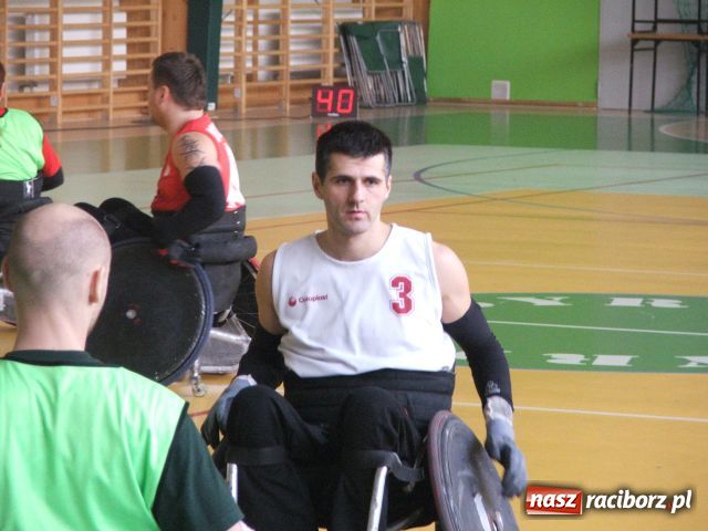 Zdjęcie w galerii na portalu naszraciborz.pl: Sprawni połamańcy czyli rugby na wózkach wiadomości z regionu