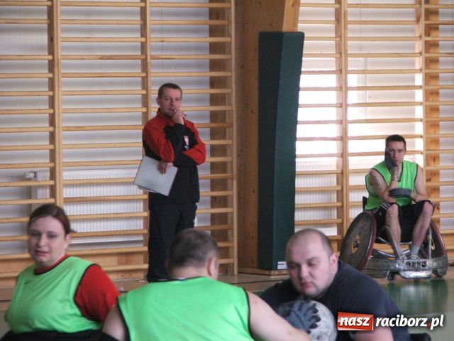 Zdjęcie w galerii na portalu naszraciborz.pl: Sprawni połamańcy czyli rugby na wózkach wiadomości z regionu