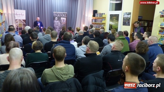 Zdjęcie w galerii na portalu naszraciborz.pl: Łobuz z Ocic - Naval w raciborskiej bibliotece wiadomości z regionu