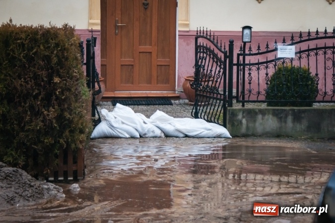 Zdjęcie w galerii na portalu naszraciborz.pl: Starowiejska - Kamienna znów tonie. Wystarczyło, że popadało. Wielkie rozlewisko wiadomości z regionu