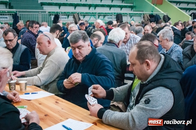 Zdjęcie w galerii na portalu naszraciborz.pl: Turniej Skata o Puchar Prezydenta Raciborza w Arenie Rafako wiadomości z regionu