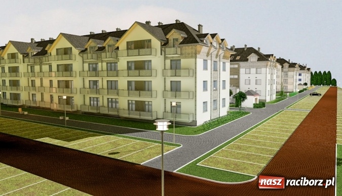 Zdjęcie w galerii na portalu naszraciborz.pl: Osiedle domów i rondo przy Łąkowej-Kościuszki-Stalowej to pomysł miasta na dawne przywięzienne ogródki WIZUALIZACJE wiadomości z regionu