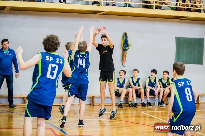 Zdjęcie w galerii na portalu naszraciborz.pl: Mini koszykówka chłopców szkół podstawowych wiadomości z regionu