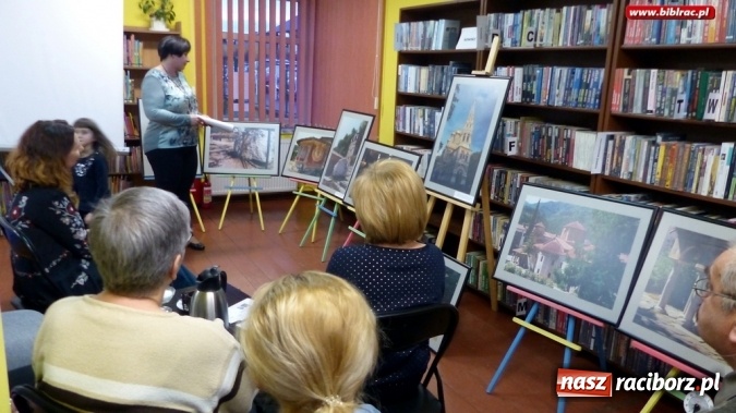 Zdjęcie w galerii na portalu naszraciborz.pl: Klasztory i kultura Bułgarii w bibliotece w Markowicach wiadomości z regionu