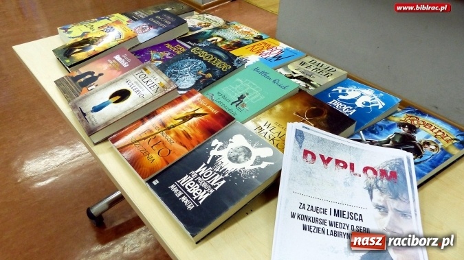 Zdjęcie w galerii na portalu naszraciborz.pl: Więzień labiryntu - raciborska biblioteka zorganizowała konkurs wiedzy wiadomości z regionu