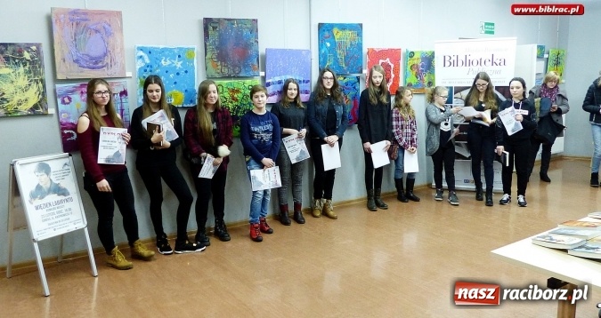 Zdjęcie w galerii na portalu naszraciborz.pl: Więzień labiryntu - raciborska biblioteka zorganizowała konkurs wiedzy wiadomości z regionu