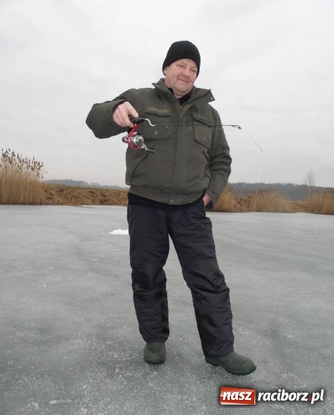 Zdjęcie w galerii na portalu naszraciborz.pl: Sandacz 69 cm złowiony! Na Babiczoku łowili pod lodem wiadomości z regionu