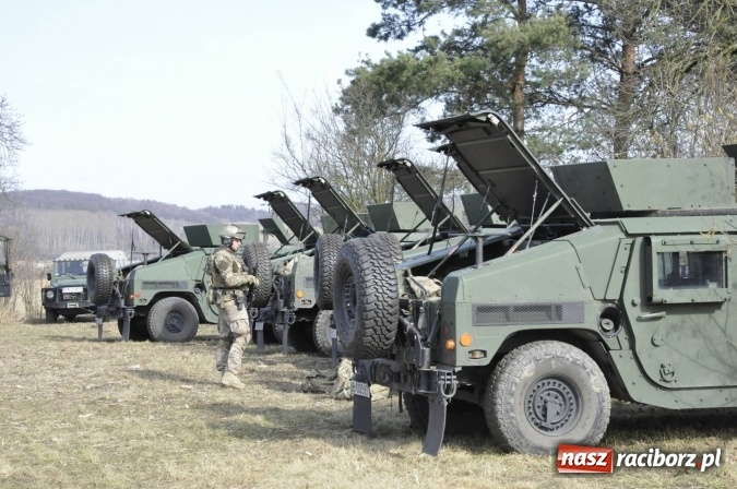 Zdjęcie w galerii na portalu naszraciborz.pl: Polska armia ćwiczy w starych Nieboczowach wiadomości z regionu
