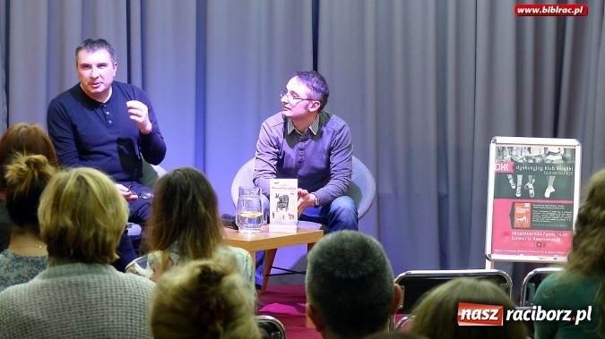 Zdjęcie w galerii na portalu naszraciborz.pl: Najzabawniejszy czeski pisarz - Evžen Boček w raciborskiej bibliotece wiadomości z regionu