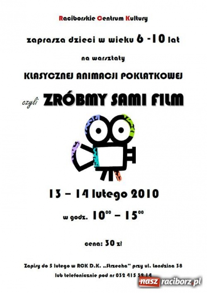 Zdjęcie w galerii na portalu naszraciborz.pl: Warsztaty w RCK wiadomości z regionu