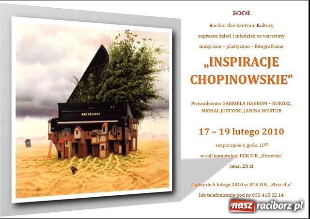 Zdjęcie w galerii na portalu naszraciborz.pl: Warsztaty w RCK wiadomości z regionu