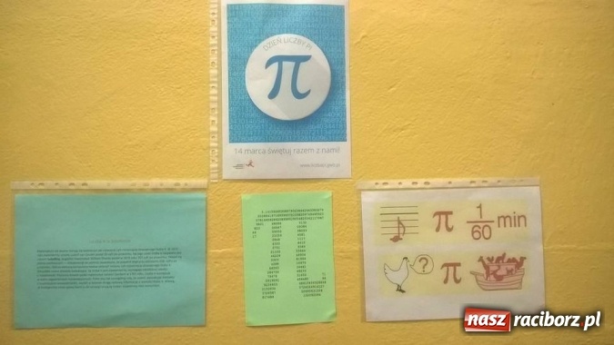 Zdjęcie w galerii na portalu naszraciborz.pl: Dzień Liczby Pi w Gimnazjum nr 5  wiadomości z regionu
