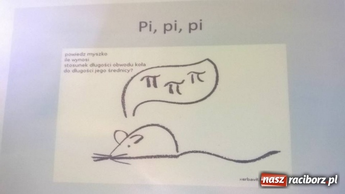 Zdjęcie w galerii na portalu naszraciborz.pl: Dzień Liczby Pi w Gimnazjum nr 5  wiadomości z regionu