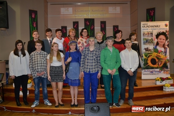 Zdjęcie w galerii na portalu naszraciborz.pl: W Tworkowie odbyła się jubileuszowa edycja Gminnego Konkursu Gwary Śląskiej wiadomości z regionu