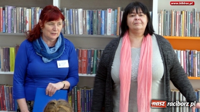 Zdjęcie w galerii na portalu naszraciborz.pl: Spotkania z Jolantą Reisch-Klose w bibliotece wiadomości z regionu