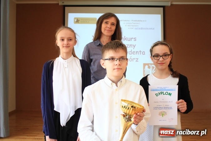 Zdjęcie w galerii na portalu naszraciborz.pl: Amelia Fac z SP18 najlepsza w konkursie matematycznym szóstoklasistów! wiadomości z regionu