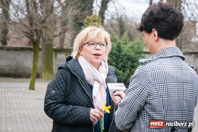 Zdjęcie w galerii na portalu naszraciborz.pl: Poseł Gabriela Lenartowicz posadziła drzewo na 40-lecie ZSOMS wiadomości z regionu