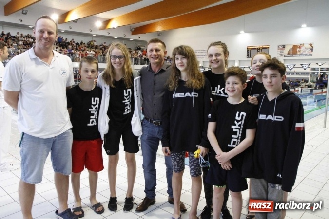 Zdjęcie w galerii na portalu naszraciborz.pl: Pływanie. Gimnazjum Mistrzostwa Sportowego na podium  wiadomości z regionu