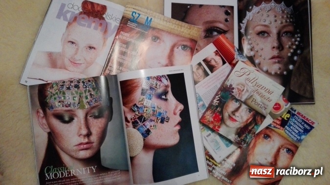 Zdjęcie w galerii na portalu naszraciborz.pl: Z Kuźni Raciborskiej na okładki magazynów! Wywiad z fotomodelką Magdaleną Przybyłą wiadomości z regionu