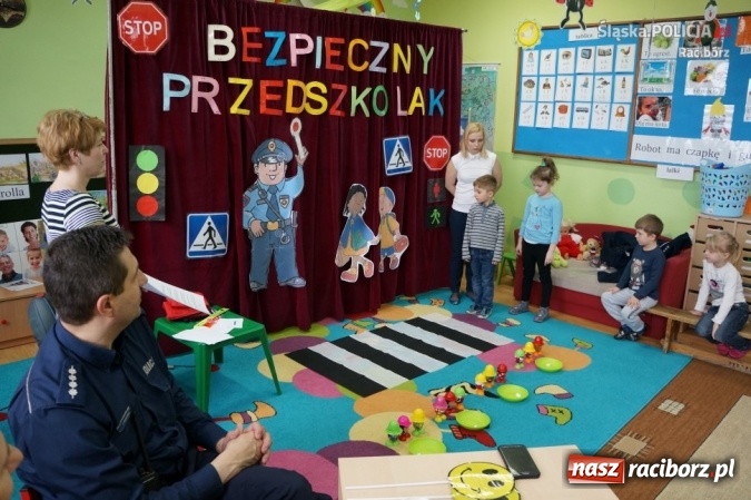 Zdjęcie w galerii na portalu naszraciborz.pl: Bezpieczny przedszkolak - w Przedszkolu nr 17 zorganizowano konkurs  wiadomości z regionu