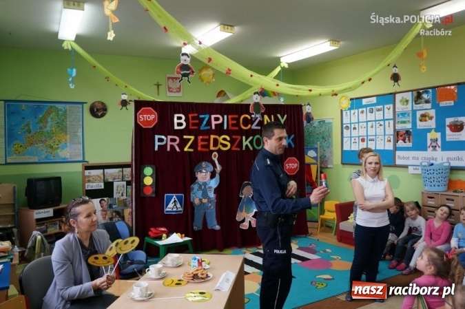 Zdjęcie w galerii na portalu naszraciborz.pl: Bezpieczny przedszkolak - w Przedszkolu nr 17 zorganizowano konkurs  wiadomości z regionu