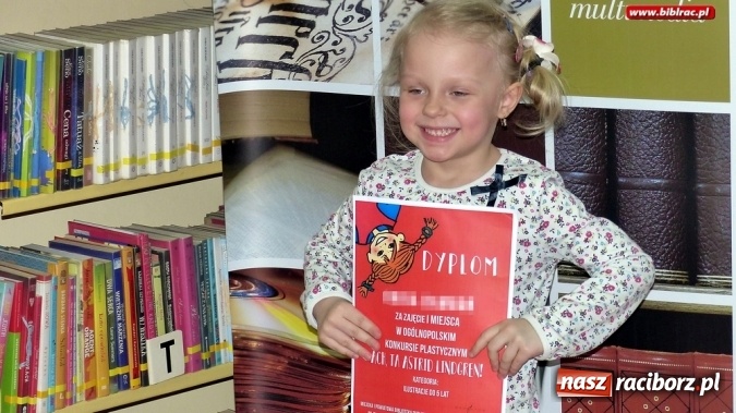 Zdjęcie w galerii na portalu naszraciborz.pl: Ach, ta Astrid Lindgren - w bibliotece rozstrzygnięto konkurs  wiadomości z regionu