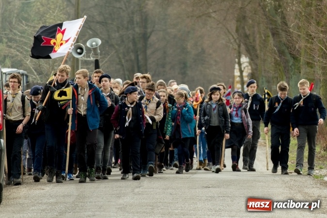 Zdjęcie w galerii na portalu naszraciborz.pl: Pielgrzymka Skautów Europy do Rud  wiadomości z regionu