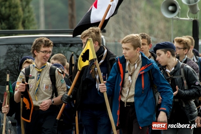 Zdjęcie w galerii na portalu naszraciborz.pl: Pielgrzymka Skautów Europy do Rud  wiadomości z regionu