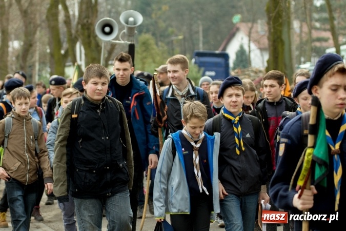 Zdjęcie w galerii na portalu naszraciborz.pl: Pielgrzymka Skautów Europy do Rud  wiadomości z regionu
