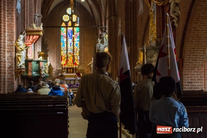 Zdjęcie w galerii na portalu naszraciborz.pl: Pielgrzymka Skautów Europy do Rud  wiadomości z regionu