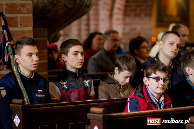 Zdjęcie w galerii na portalu naszraciborz.pl: Pielgrzymka Skautów Europy do Rud  wiadomości z regionu