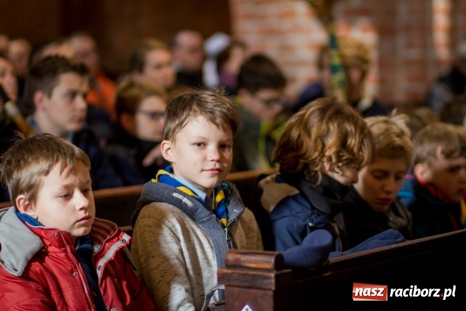 Zdjęcie w galerii na portalu naszraciborz.pl: Pielgrzymka Skautów Europy do Rud  wiadomości z regionu