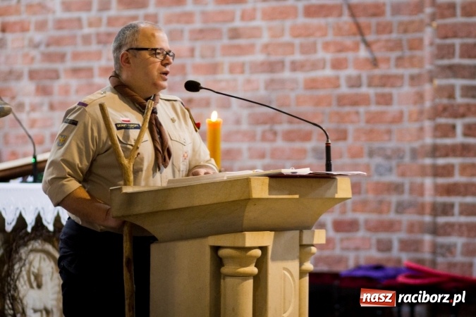 Zdjęcie w galerii na portalu naszraciborz.pl: Pielgrzymka Skautów Europy do Rud  wiadomości z regionu