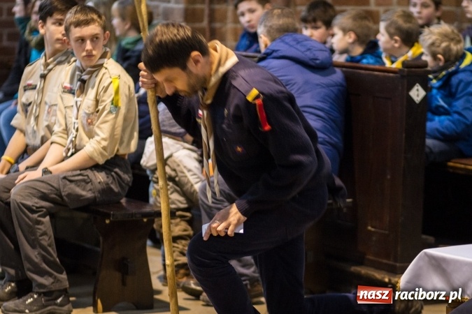 Zdjęcie w galerii na portalu naszraciborz.pl: Pielgrzymka Skautów Europy do Rud  wiadomości z regionu