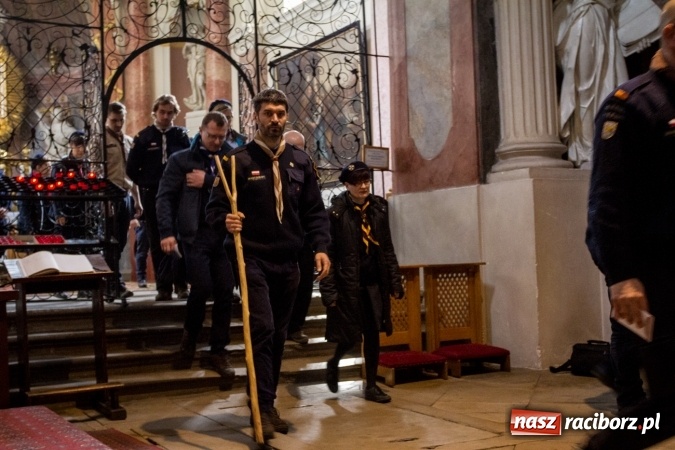 Zdjęcie w galerii na portalu naszraciborz.pl: Pielgrzymka Skautów Europy do Rud  wiadomości z regionu