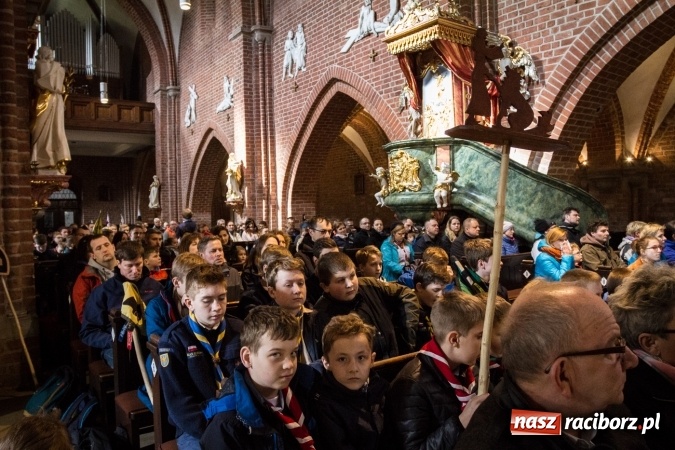 Zdjęcie w galerii na portalu naszraciborz.pl: Pielgrzymka Skautów Europy do Rud  wiadomości z regionu