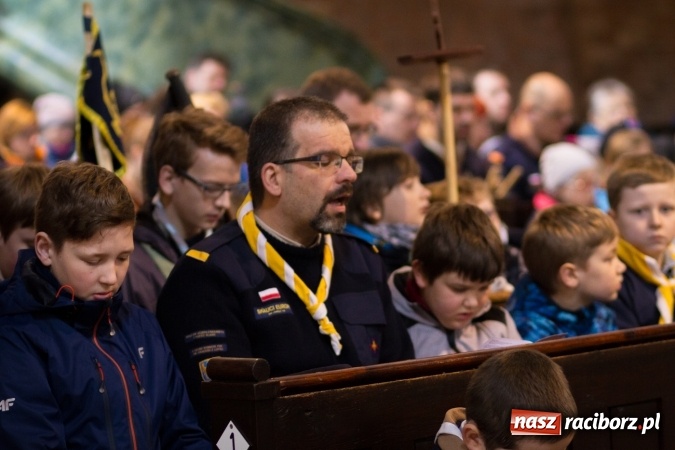 Zdjęcie w galerii na portalu naszraciborz.pl: Pielgrzymka Skautów Europy do Rud  wiadomości z regionu
